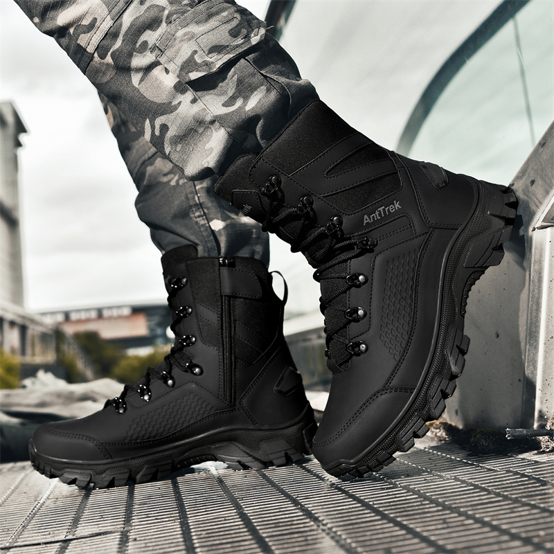 Men Shoes Boots - 2025 New Tactical Boots Men Boots