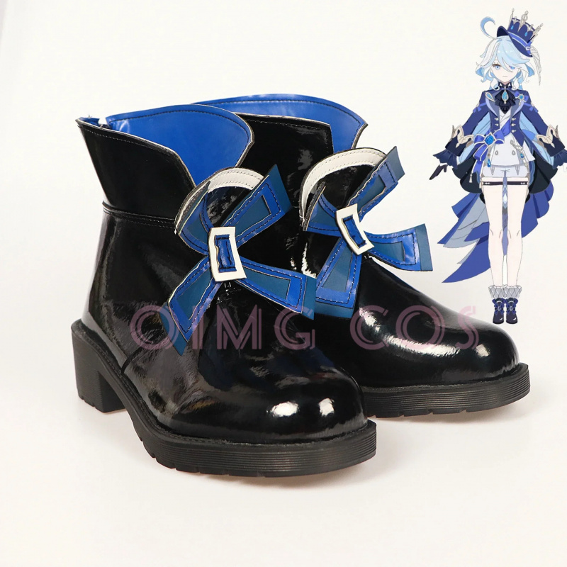 Men Shoes Japan - 2026 Genshin Focalors Cosplay Shoes Impact