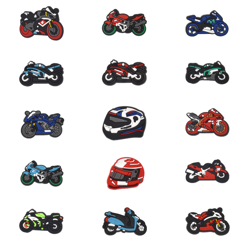 Men'S Shoes Crocs - Motorcycles Shoe Charms for Crocs Sandals