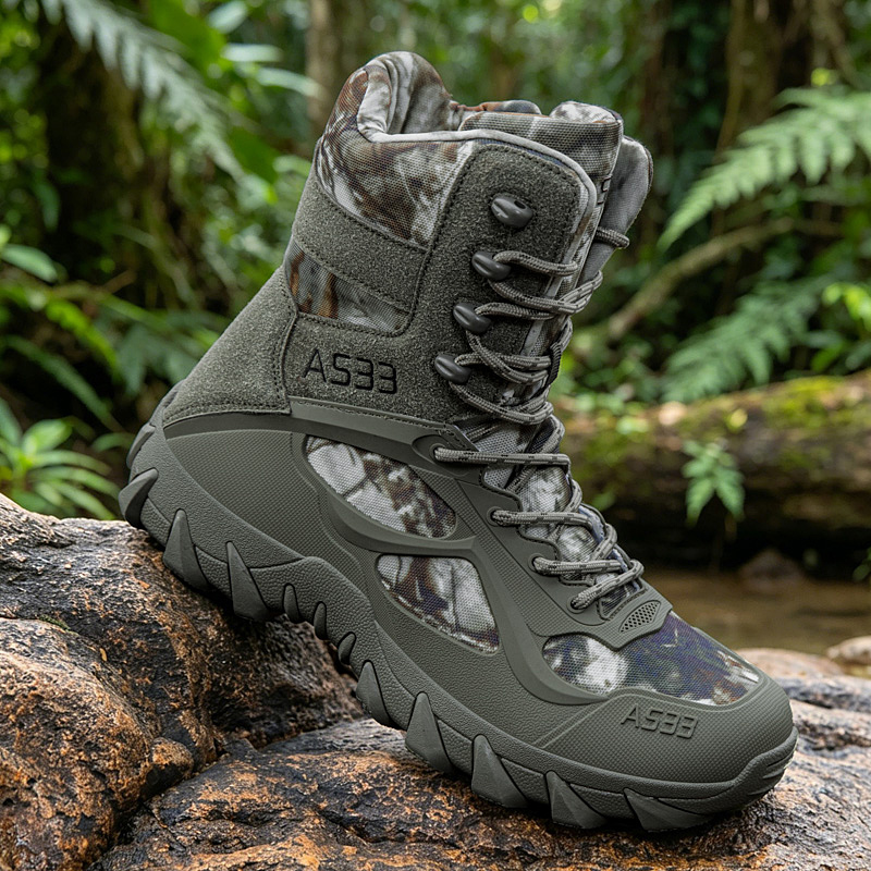 Men Shoes Boots - Men Tactical Boot Outdoor Ultrallight Safety