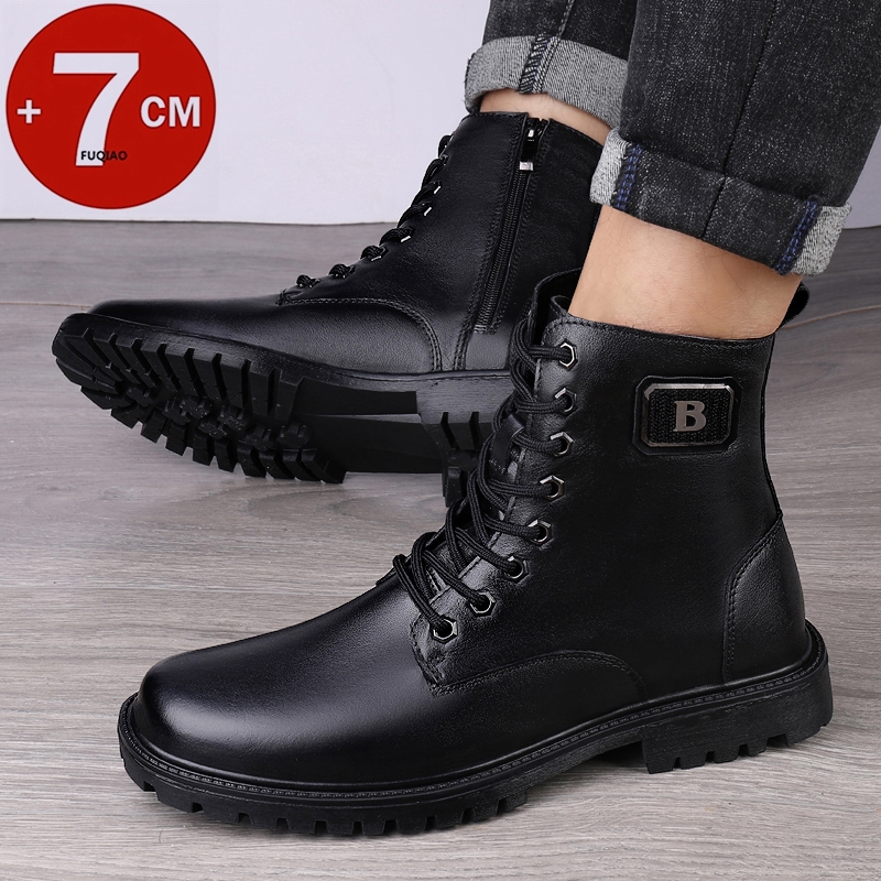 Men's Genuine Leather Elevator - Men'S Shoes Height Increase review and price