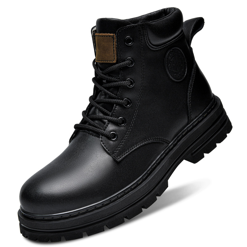 Big Size 49 50 Winter Black Le - Men Shoes Boots review and price