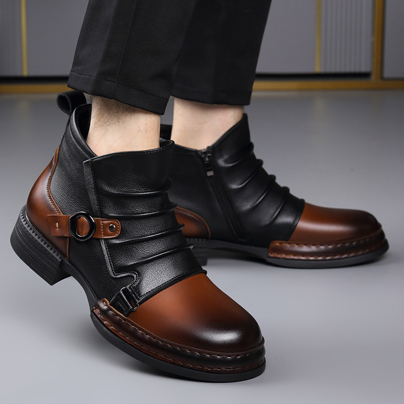 Autumn Winter Retro Ankle Boot - Men Shoes Boots review and price