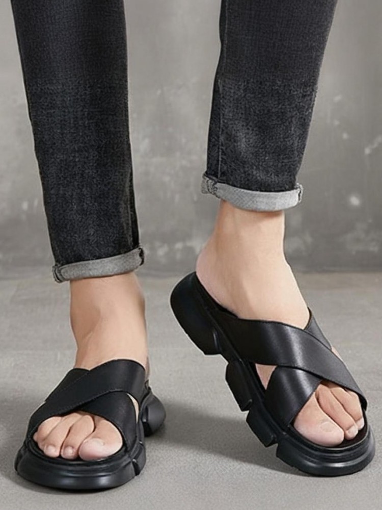 Trendy Male Cowhide Platform H - Men Shoes Size Chart review and price