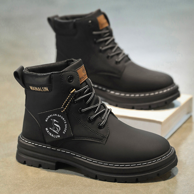 Classic Men High Top Boots Hig - Men Shoes Boots review and price