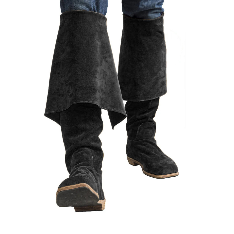 Men's Suede Slouchy Knee-High  - Shoes Heels Men review and price