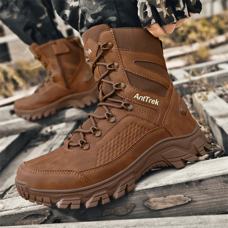 New Men Tactical Boots Hunting - Men Shoes Branded review and price