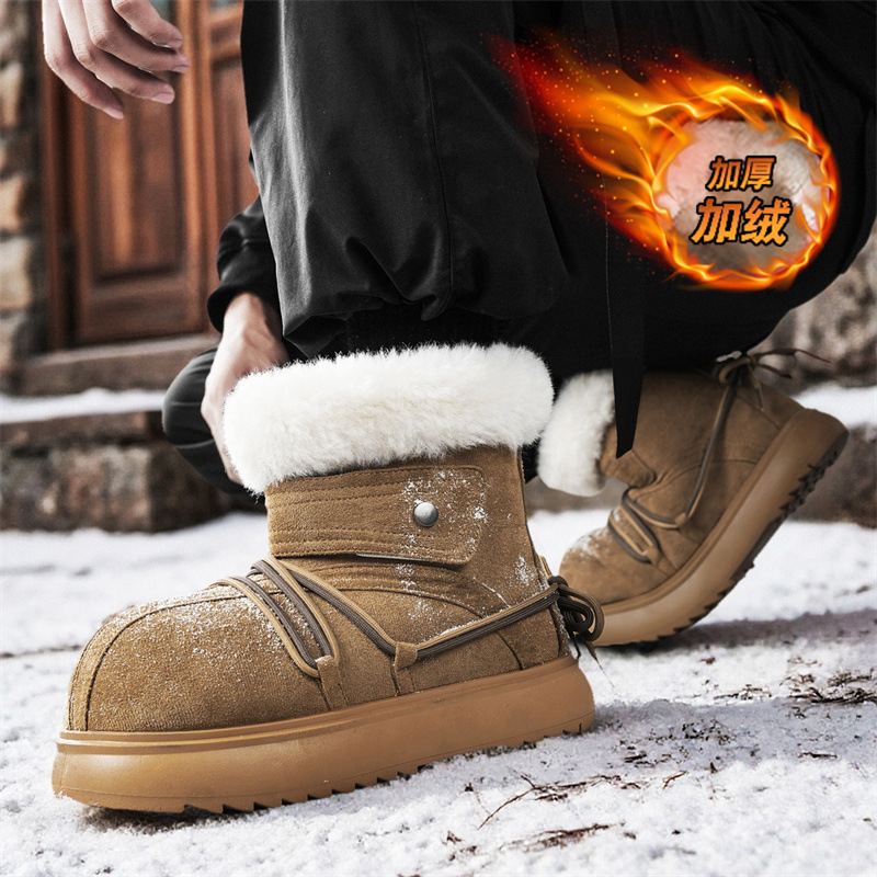 2025 New Winter Men Snow Boots - Men'S Shoes Dockers review and price