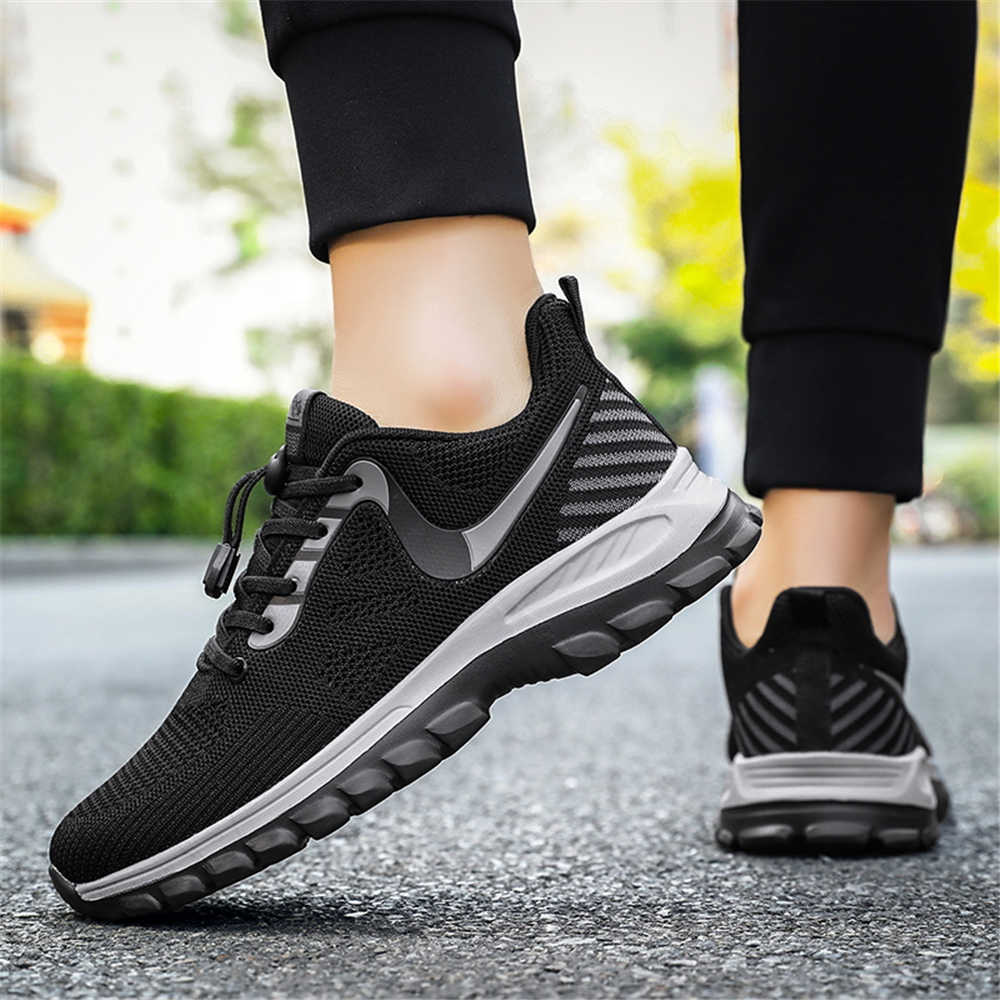 Knit Non-slip Sneakers Man 45  - Men Shoes Loafers review and price