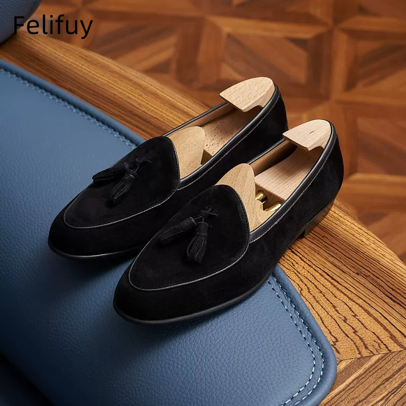 Italian kinds Cow Suede Men's  - Men Shoes Kinds review and price