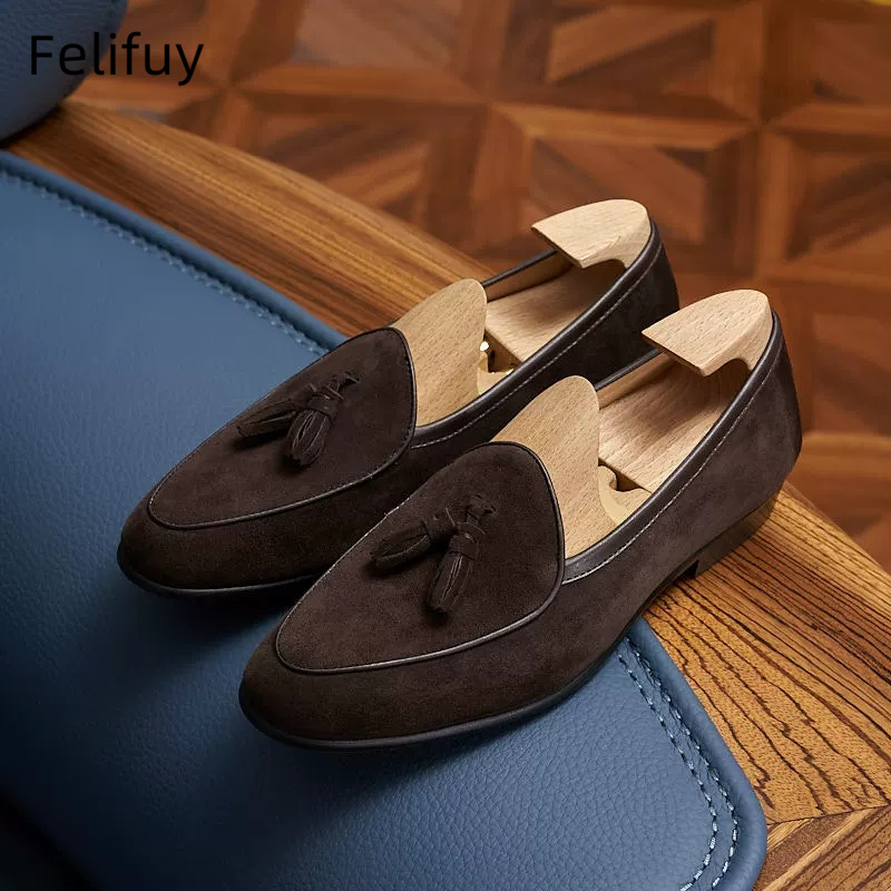 Italian kinds Cow Suede Men's  - Men Shoes Kinds review and price