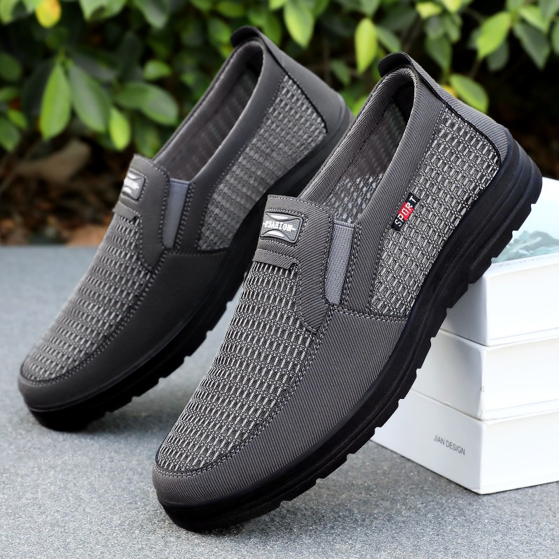 Men Slip‑on Breathable Mesh Lo - Men Shoes Loafers review and price