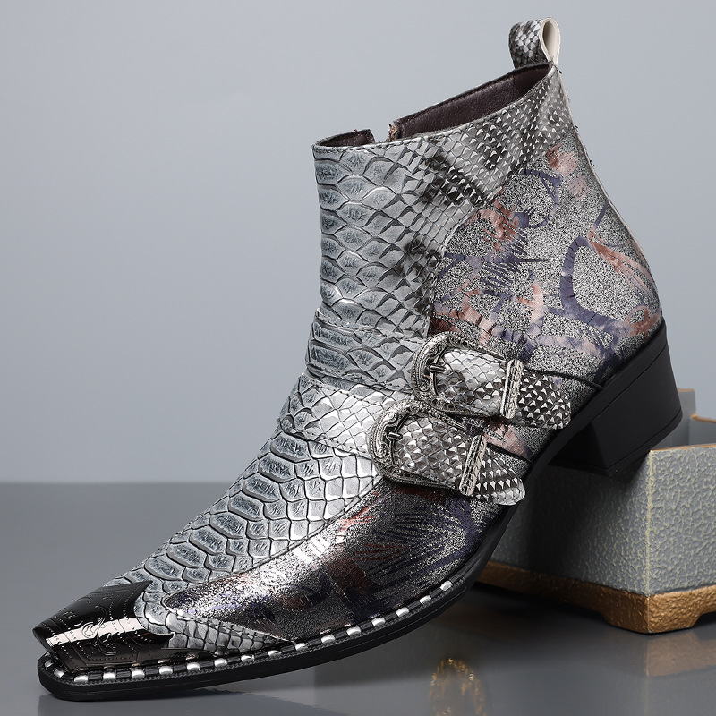 Men's 2026 Retro Cowboy Leathe - Men Shoes Size Chart review and price