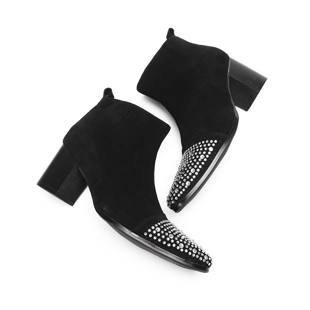 Male suede Leather Rhinestone  - Shoes Heels Men review and price