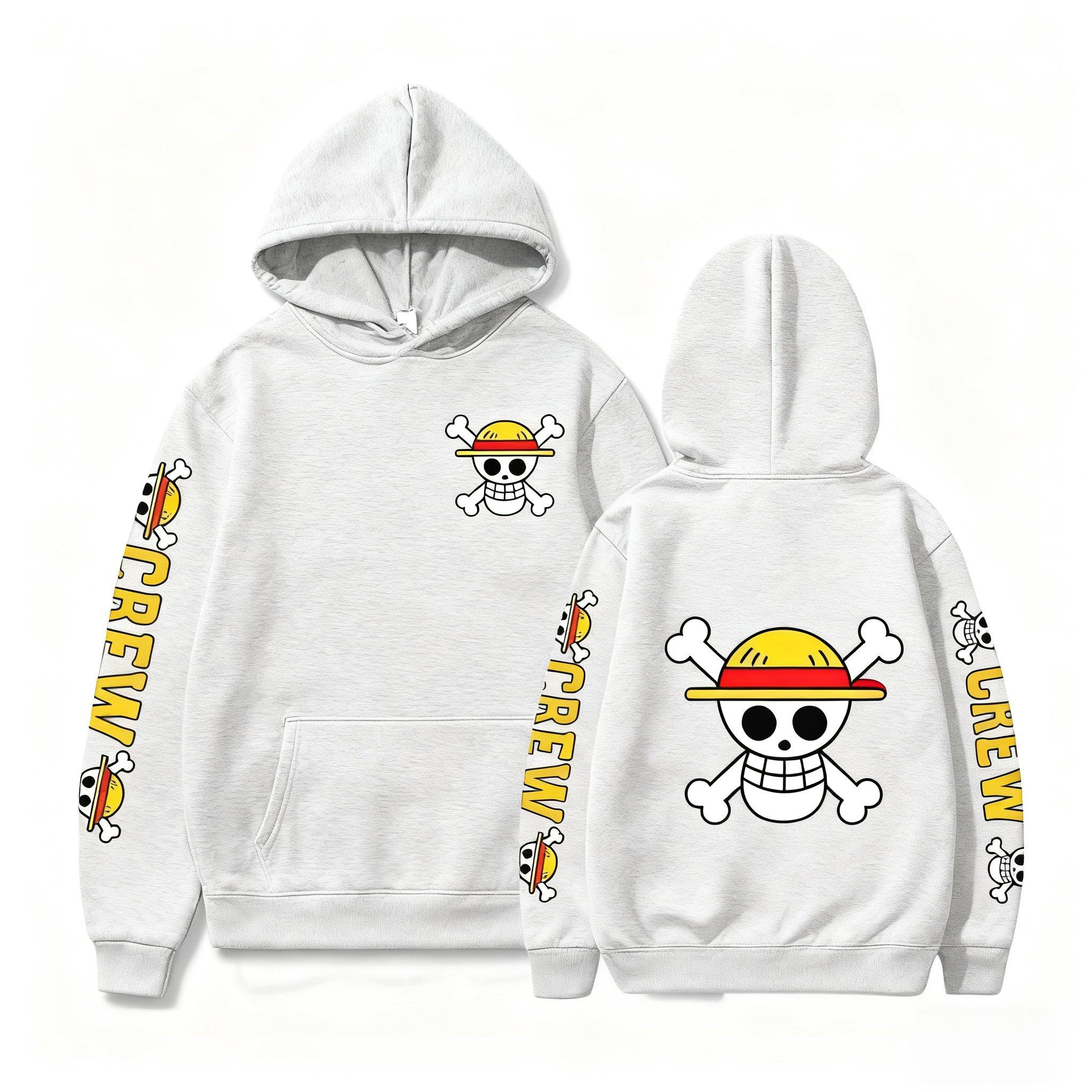 One Piece Skull Print Hoodie M - Men Shoes Japan review and price