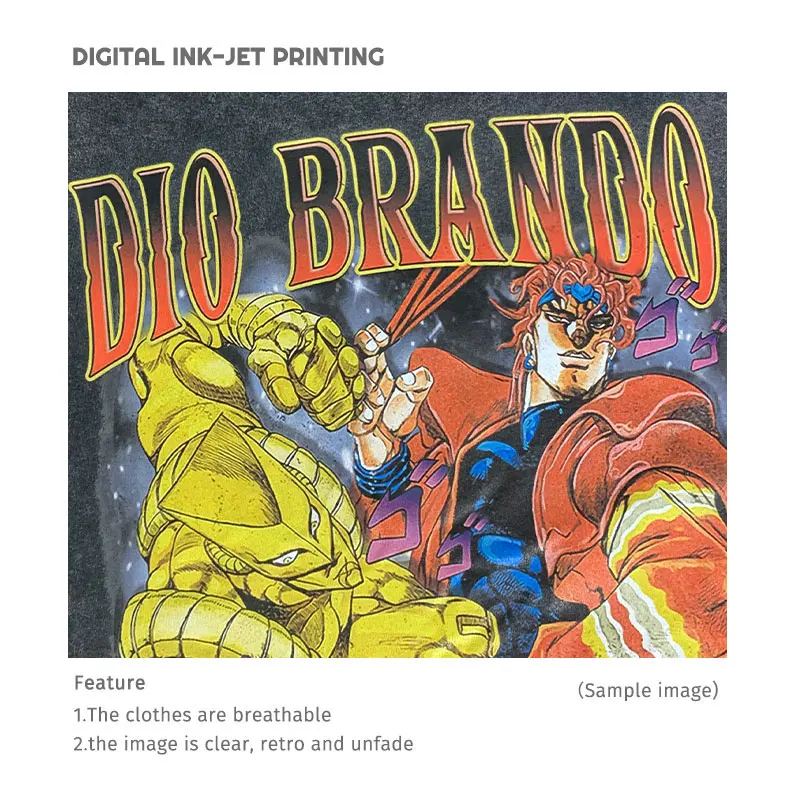 Bandai Anime JoJos T Shirt Vin - Men Shoes Japan review and price