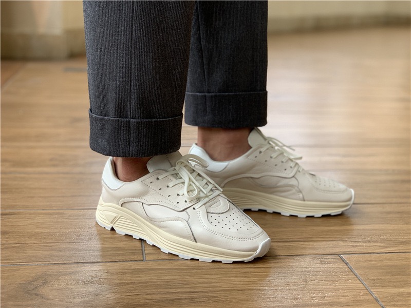Round-toe Lace-up Casual White - Men'S Shoes Diabetic review and price