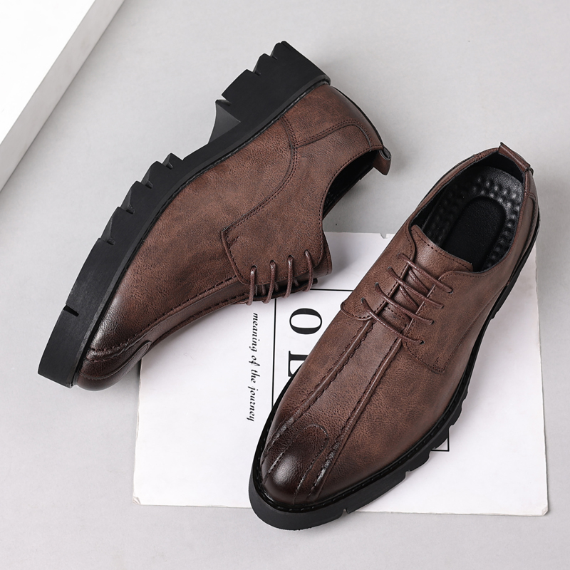 10cm height increasing cowhide - Men'S Shoes To Increase Height review and price