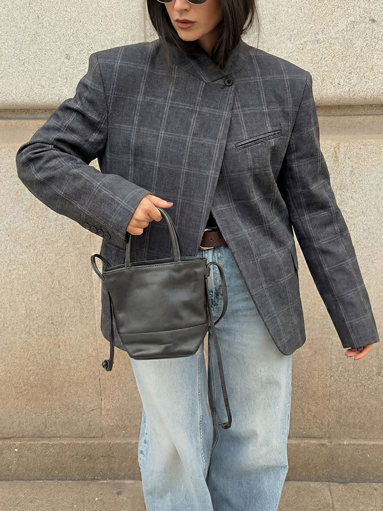 HH Women Fashion Plaid Blazer  - Men Shoes Jd review and price