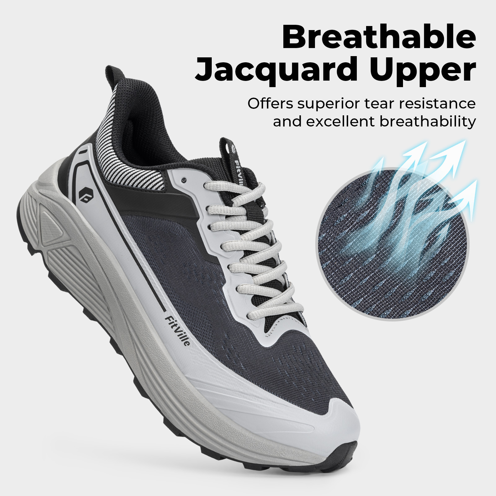 FitVille Wide Sports Shoes Wea - Men Shoes Size Chart review and price