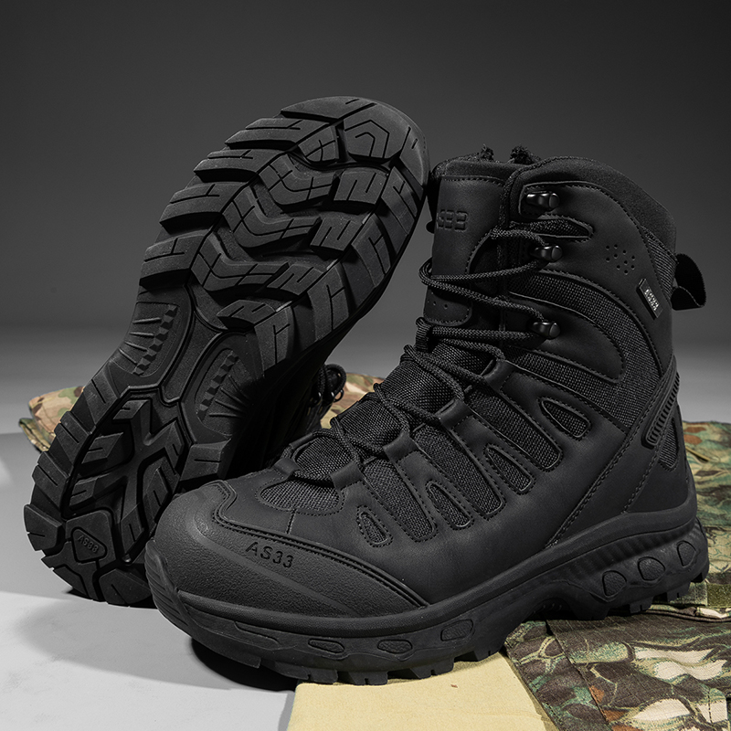 Men Tactical Boots Lace Up Bra - Men Shoes Branded review and price