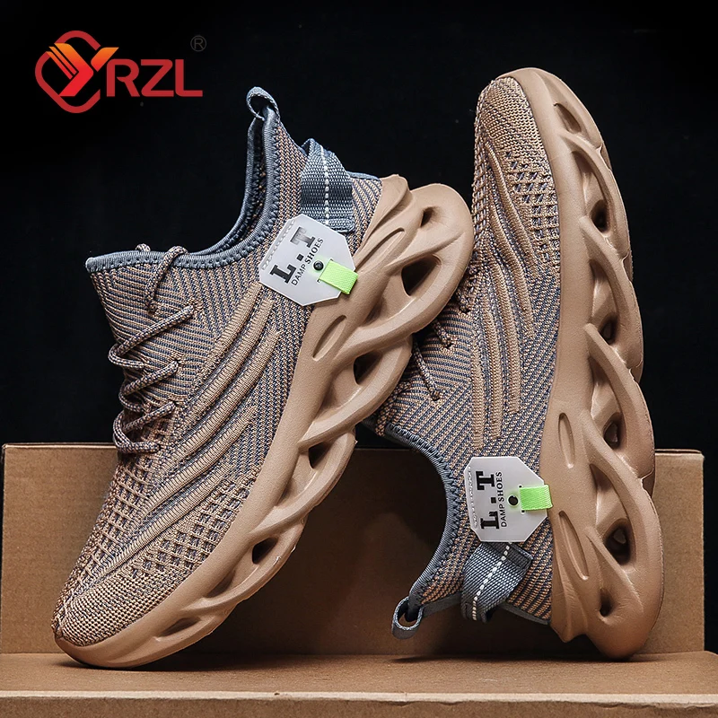 YRZL Men Sports Running Black  - Men Shoes Size 11 review and price