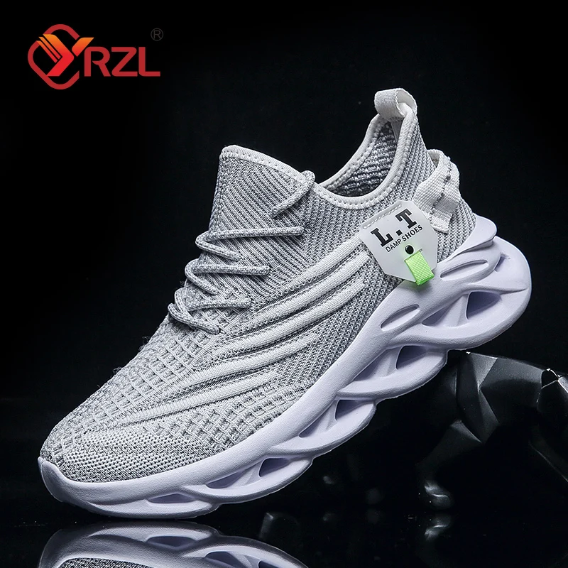 YRZL Men Sports Running Black  - Men Shoes Size 11 review and price